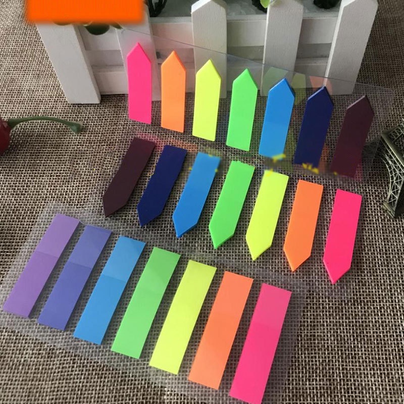 Sticky Note / Pembatas Buku Kreatif Bahan Plastik