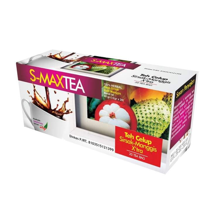 

Teh Celup S Max Tea isi 20 perbox
