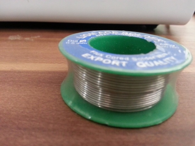 Tenol / solder wire / kawat solder merk lion ukuran 10m meter