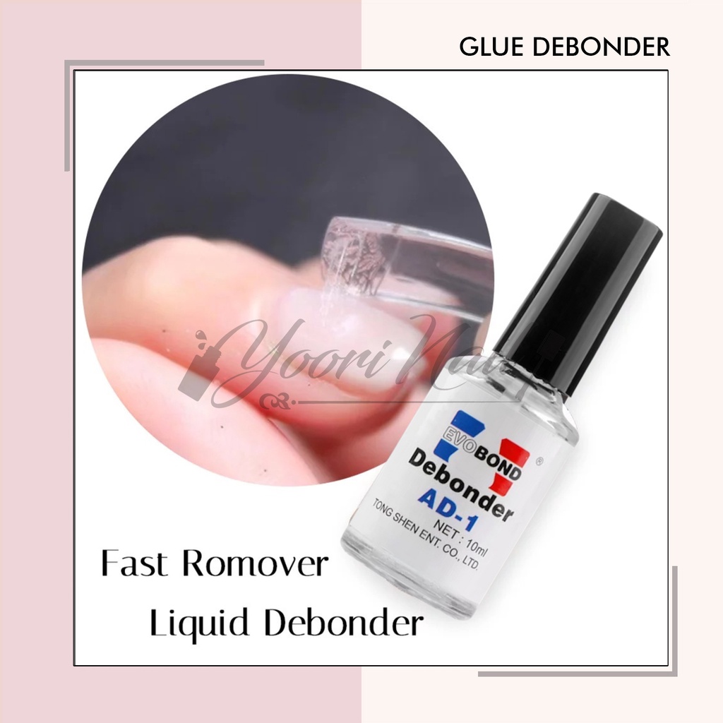 Glue debonder cairan pembersih lem kuku nail art nail glue eyelash