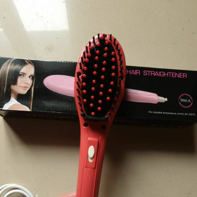 Catokan Rambut sisir CATOK FAST HAIR STRAIGTHNER HQT-906A MINI 01-133