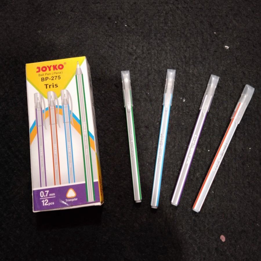 

Pulpen/ball pen/pena joyko BP-275 Tris 0.7 per box