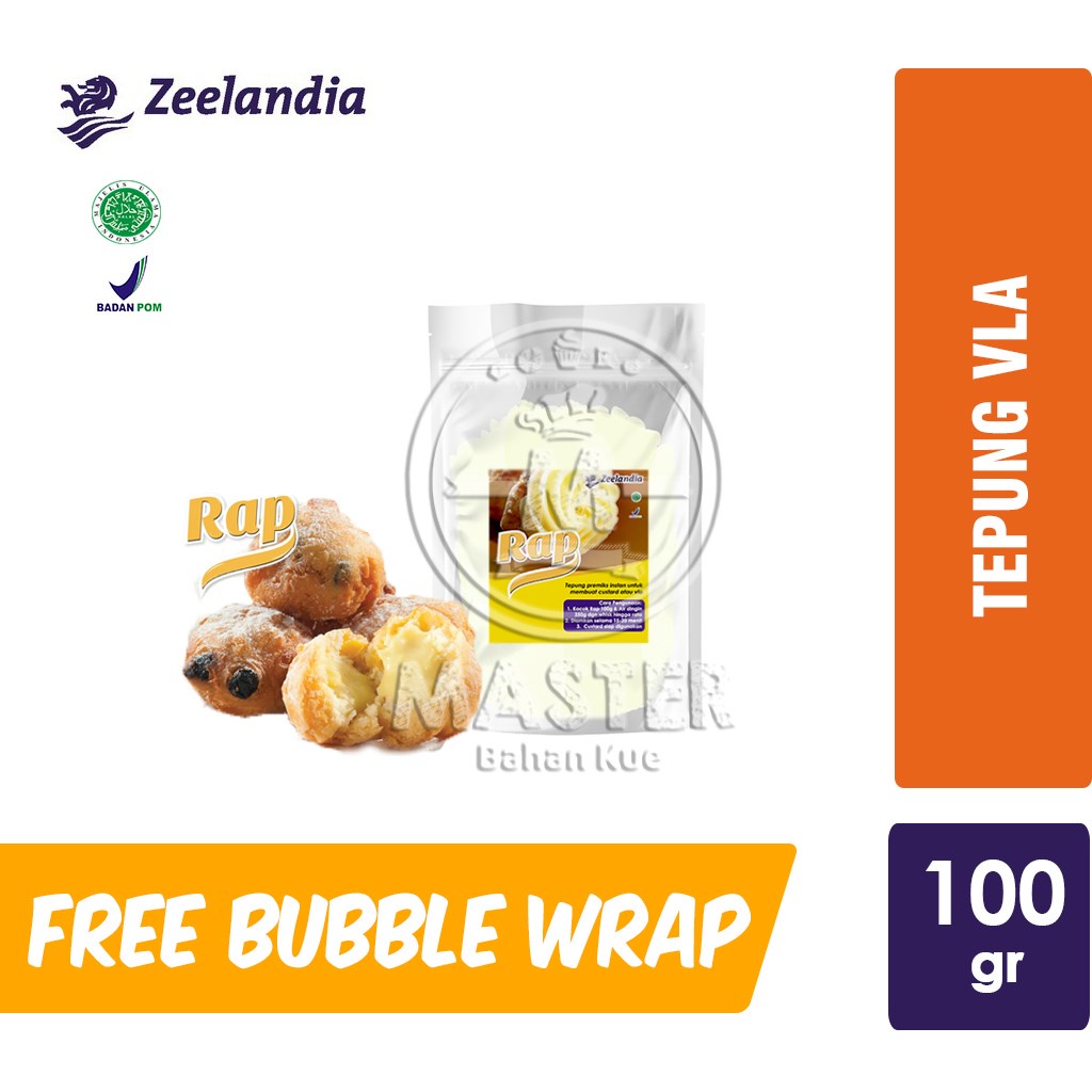 

Zeelandia RAP Tepung Vla Instant / Premix Custard LOS [100 gr]