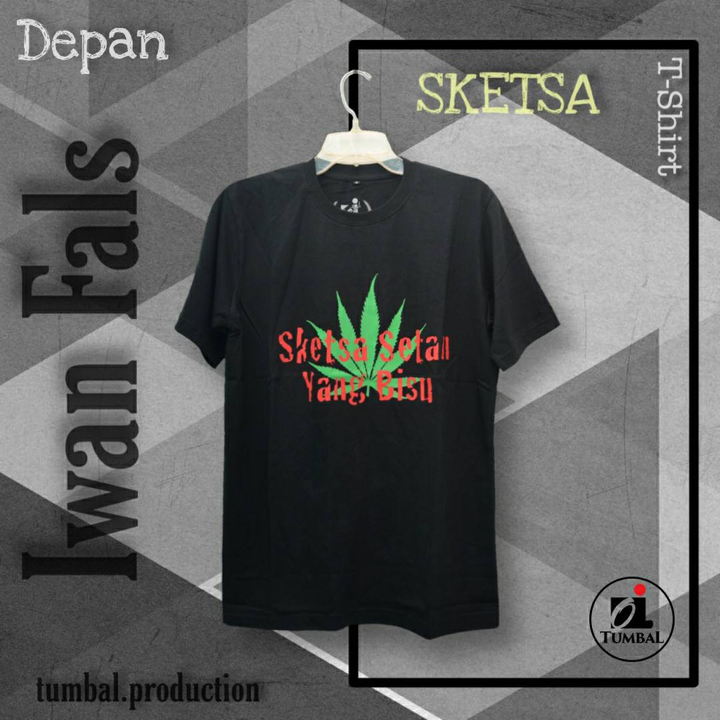Kaos Iwan Fals Original Tumbal Sketsa