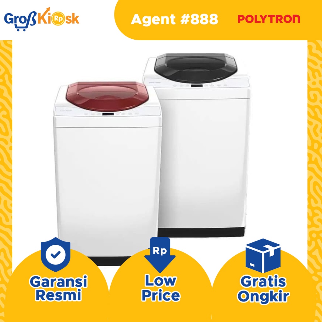 MESIN CUCI 1 TABUNG 8KG POLYTRON PAW 80517