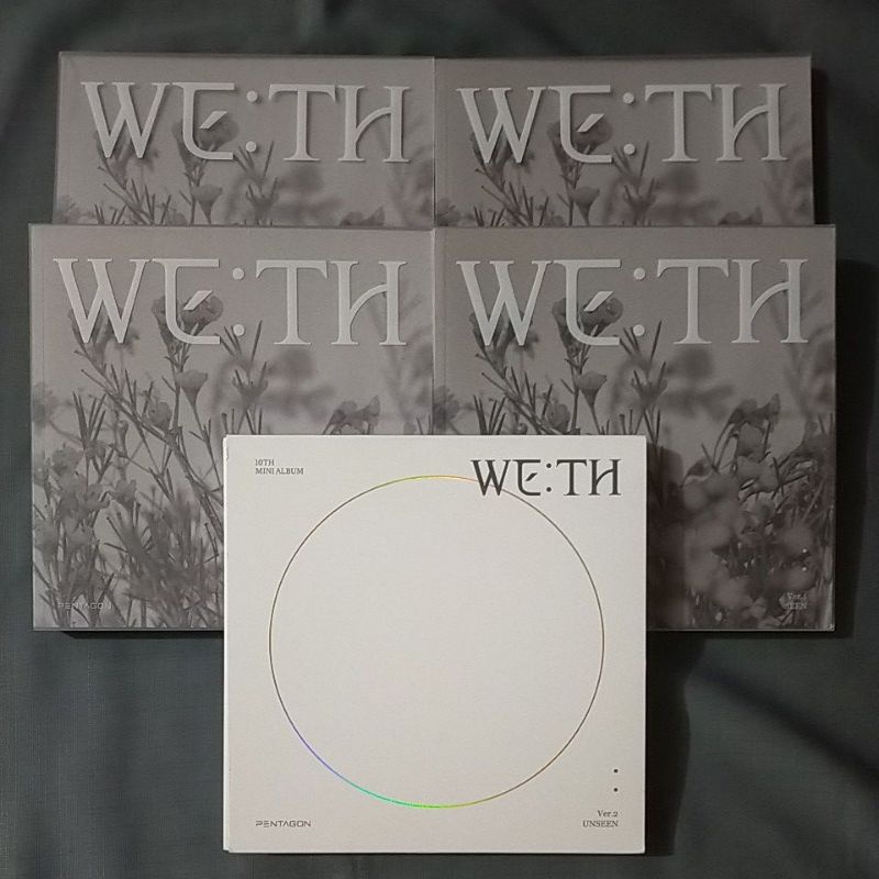 PENTAGON WETH DAISYOFFICIAL ALBUM UNSEALED JINHO HUI HONGSEOK SHINWON YEOONE YANAN YUTO KINO WOOSEOK