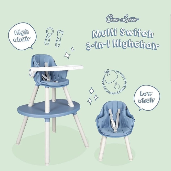 Makassar ! High Chair Cocolatte Multi Switch 3 in 1 CL UR 2308