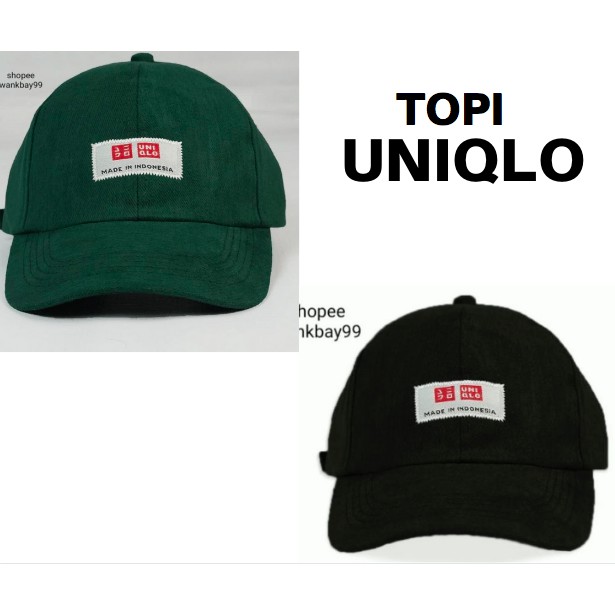 TOPI CASUAL PRIA WANITA / POLO CAPS UNIIQLO KUALITAS PREMIUM