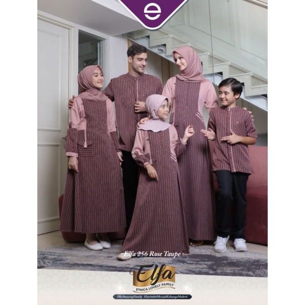 [READY] SARIMBIT ETHICA ELFA 256 ROSE TAUPE GAMIS RAINAMI 12 KAHFI 215