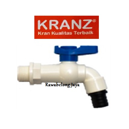 KRANZ - KRAN TEMBOK PLASTIK BIBCOCK 1/2" (KP-04)