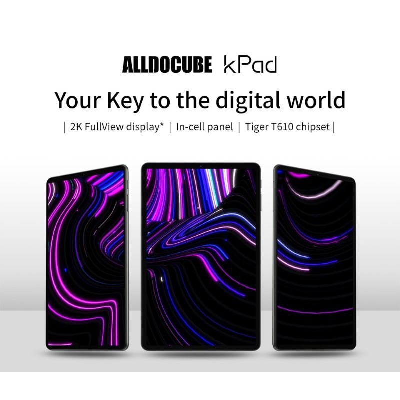 Alldocube KPad 4G LTE 4/64GB 10.4&quot; 2K FullView TabletPC Android 11