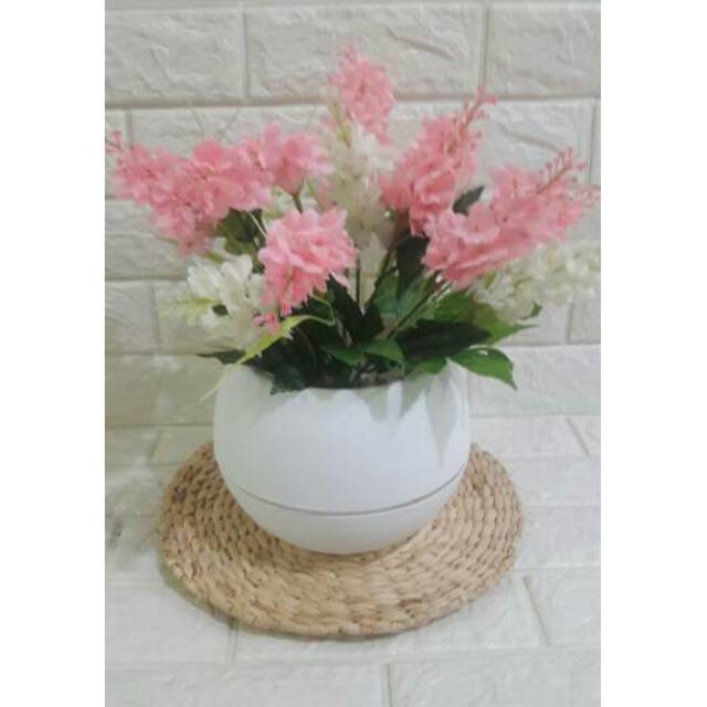  Bunga  Lavender Pink Artificial Bunga  Hias Bunga  Palsu  