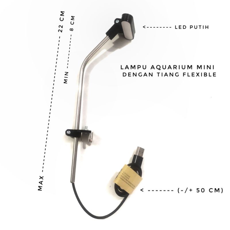 Lampu Aquarium Mini