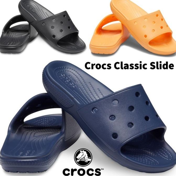 Crocs / Crocs Classic Slide / Crocs Pria / Crocs Slide / Sandal Crocs TERLARIS