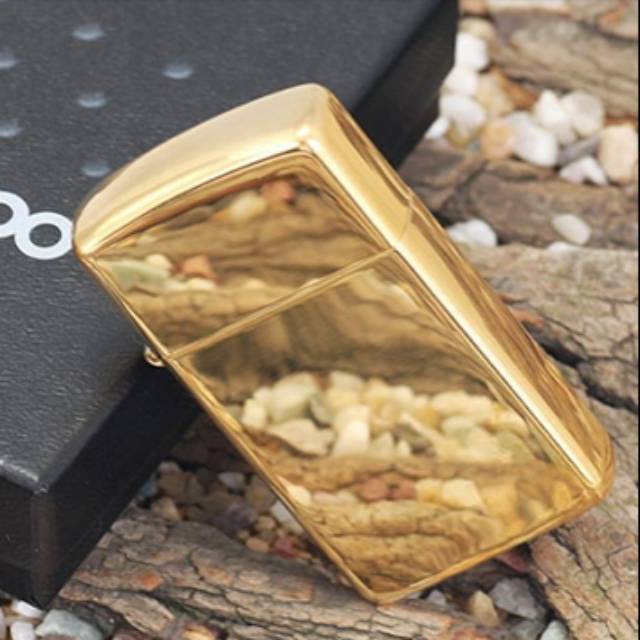 Zippo Original 1654B Slim High Polish Brass