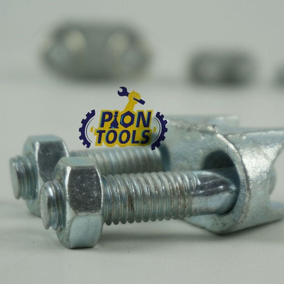 Klem seling 10mm (3/8") Steel Wire clip Klem kawat seling Kuku macan Klem kabel seling