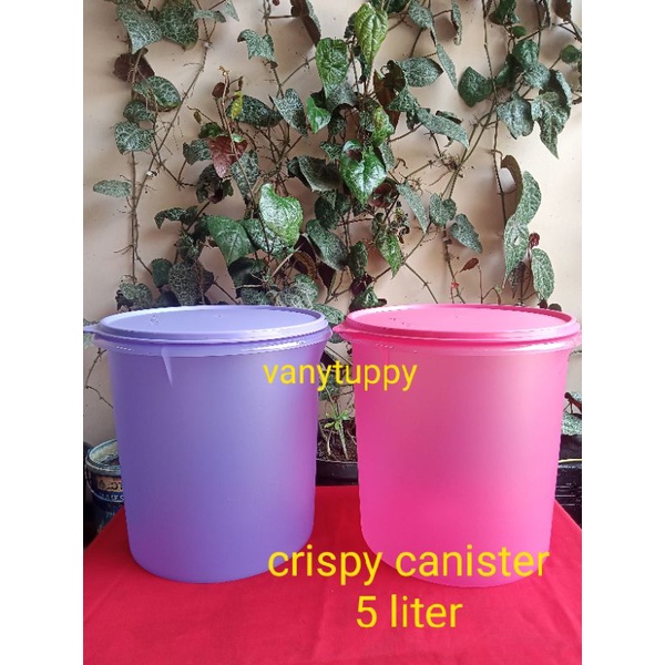 Toples krupuk crispy canister / Maxi canister 5.5 liter Tupperware ( 1pcs )