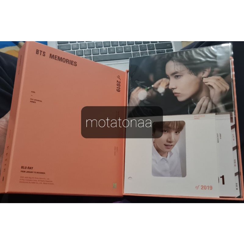 BTS - Memories 2019 bluray (dengan pc suga dan photo jhope)
