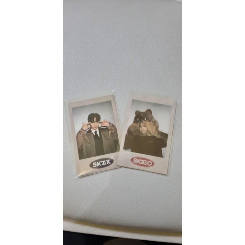 READY STOCK POLAROID POB SKZX - SKZOO Lee Know dan Han Jisung