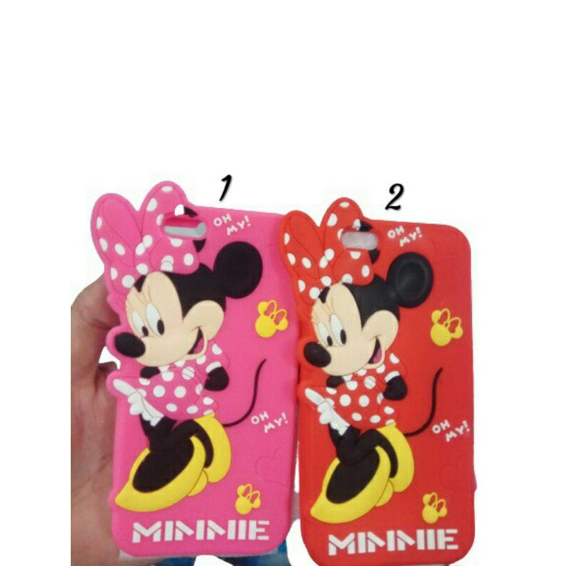 IPHONE 6 CASE 3D KARAKTER MICKEY CASING SOFTCASE