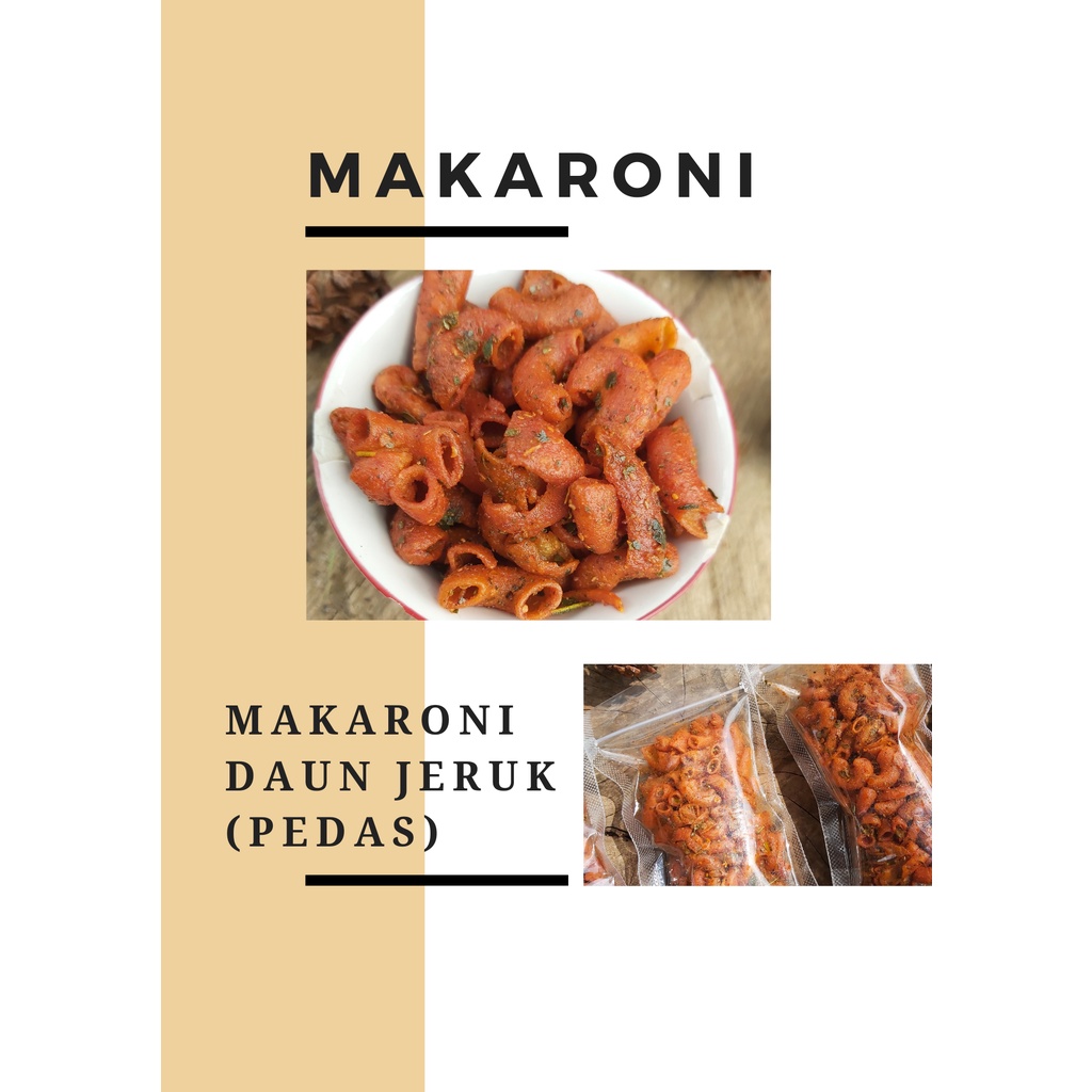 

Makaroni Pedas Daun Jeruk