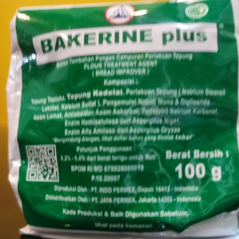 

Bread Improver Bakerine Plus - 100g