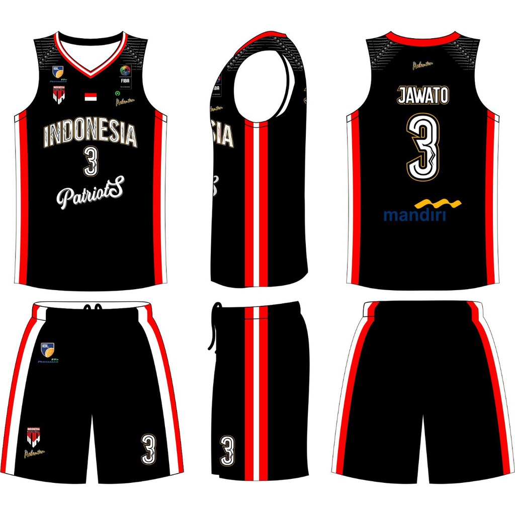 JERSEY BASKET INDONESIA PATRIOT IBL