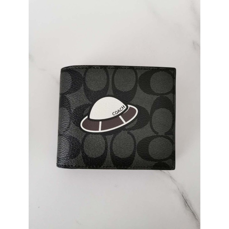 Coach Men Compact Wallet Ufo (F29315)