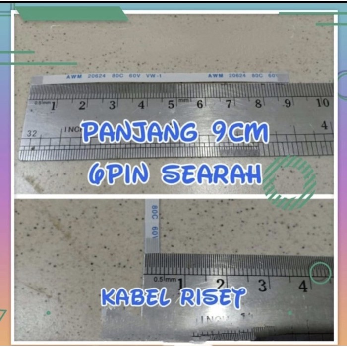 Kabel Riset PS3 Slim Seri 3 Flexible Riset PS3 Slim Seri 3 Kabel Riset Pin 6 1 arah