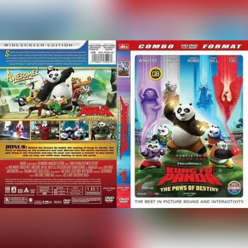 Kaset Film Series Kungfu Panda Season 1