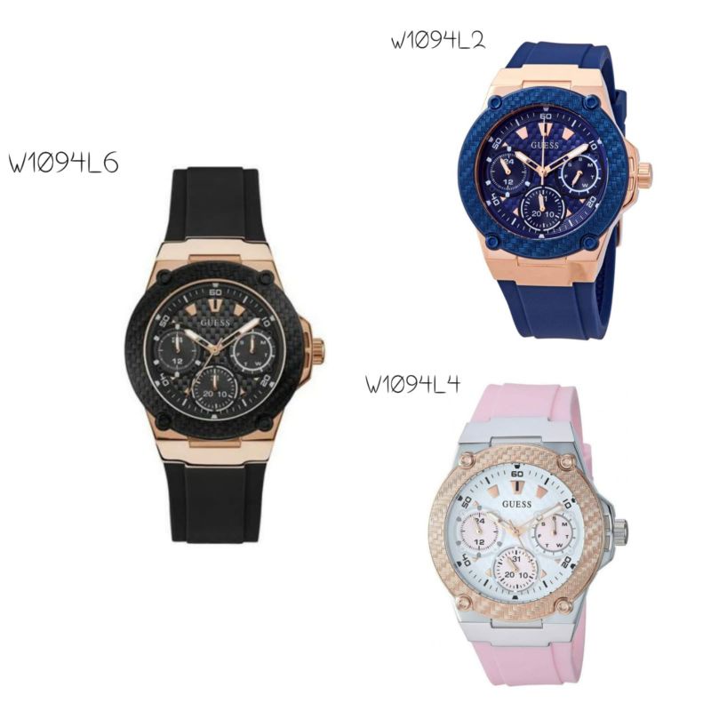 JAM TANGAN PRIA WANITA | RANTAI | KULIT | KARET | MURAH | GUESS - W1094L6/W1094L4/W1094L2 FOR LADIES