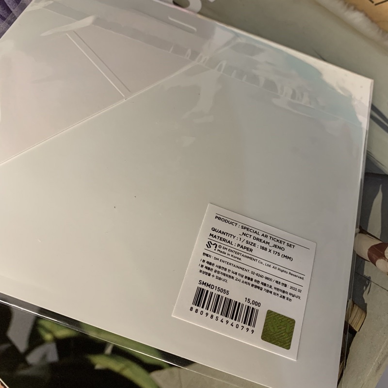 JENO AR TICKET SMCU NCT DREAM