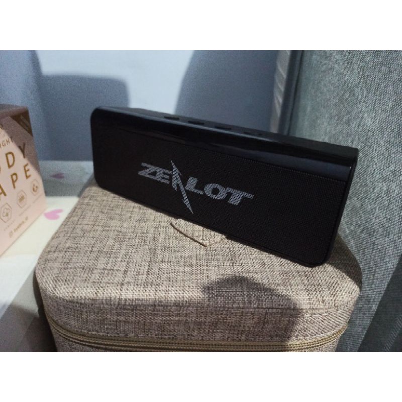 Speaker Bass jernih 10W Portable Bluetooth 5.0 Audio Spiker 2 x 5W S31 Flashdisk 10 Jam Zealot