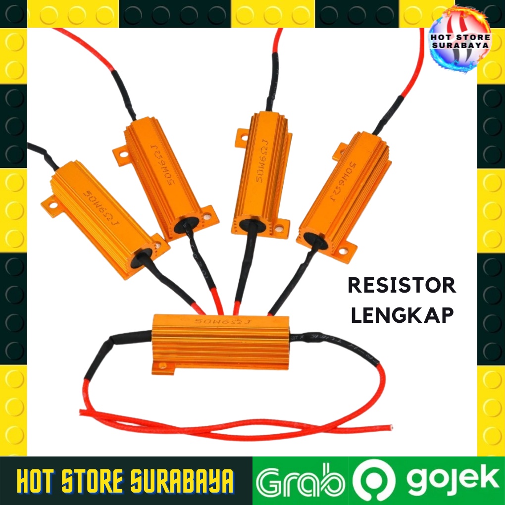 Lampu Sein Led KEDIP NORMA RESISTOR Sein 50W 6 ohm Premium