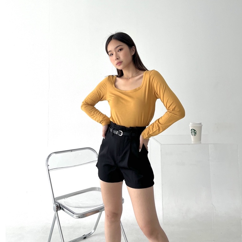 Margo Belt Shorts / Celana Pendek Wanita