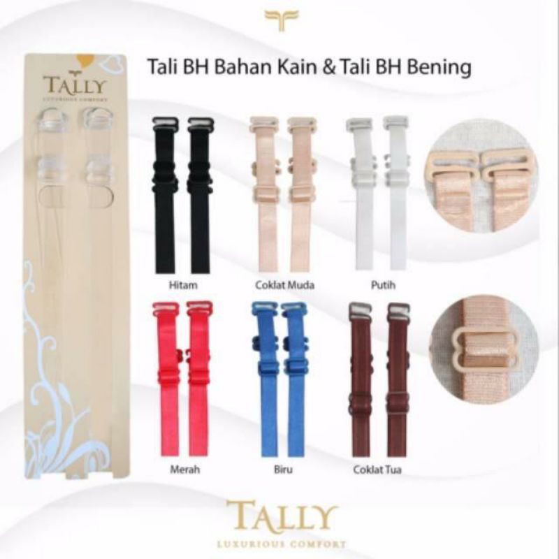 Tali Bh Kain Tally Bra Strap Transparan Tali Bh Transparan Tally