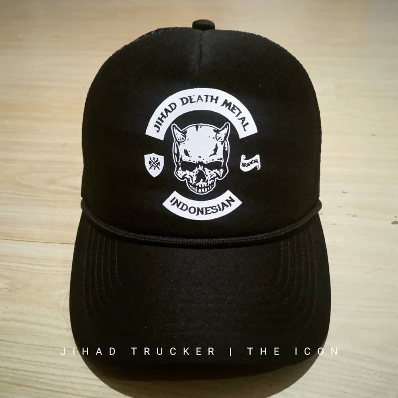 JIHAD DEATH METAL TRUCKER HAT