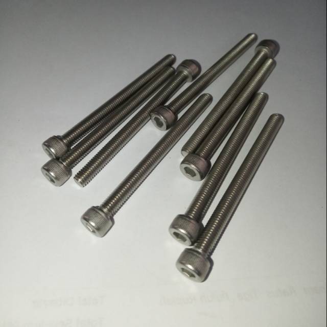 Baut L M5 x 60 (6cm) stainless 304 THE A2-70