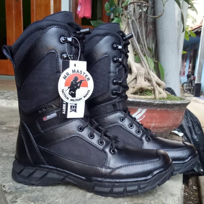 SEPATU PDL MODEL TERBARU MR MASTER KULIT SAPI ASLI SEPATU PDL DINAS LAPANGAN TNI POLRI SECURITY