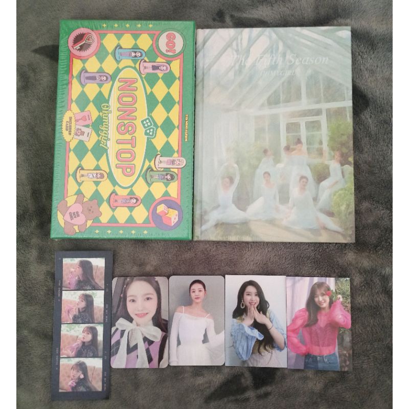 Download Oh My Girl Nonstop Coloring Book The Fifth Season Album Sealed Arin Jiho Seunghee Yooa Photocard Pc Shopee Indonesia