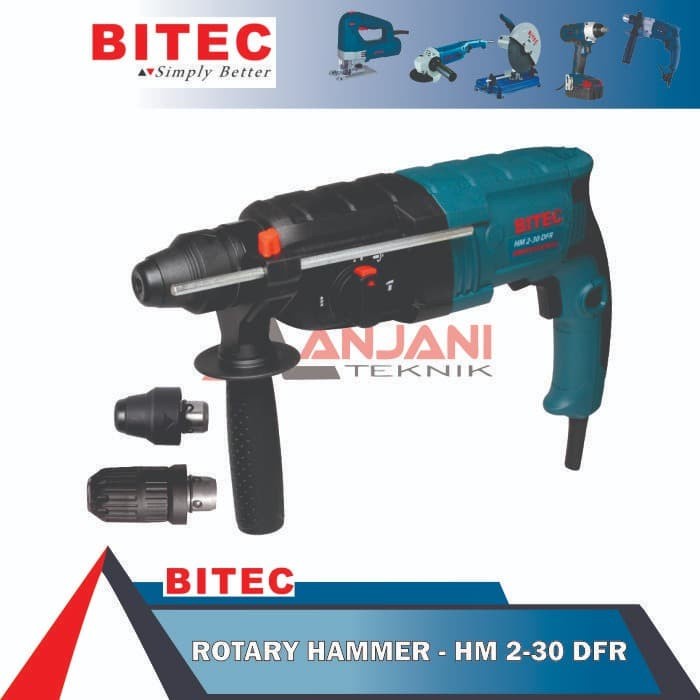 BITEC HM 2-30 DFR MESIN BOR TEMBOK BETON / ROTARY HAMMER HM2-30DFR