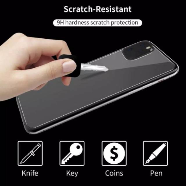 BACK tempered glass BELAKANG IPHONE 11 IPHONE 11 PRO IPHONE 11 PRO MAX screen anti gores kaca