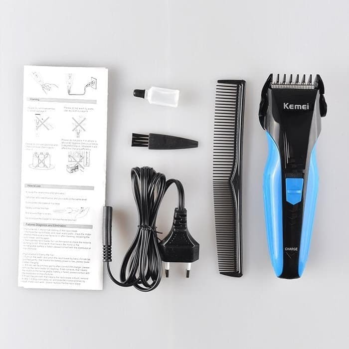 kemei alat cukur rambut dan baby km-830 hair clipper rechargeable