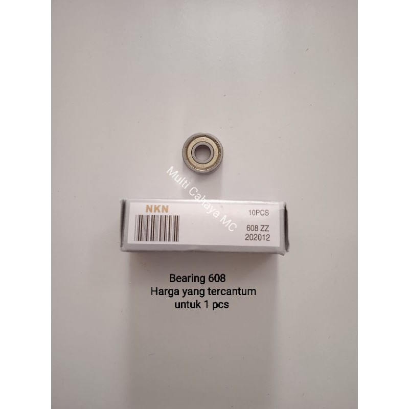 Bearing 608 NKN / Lahar 608 / Laher 608 / Bering 608 / Klahar 608