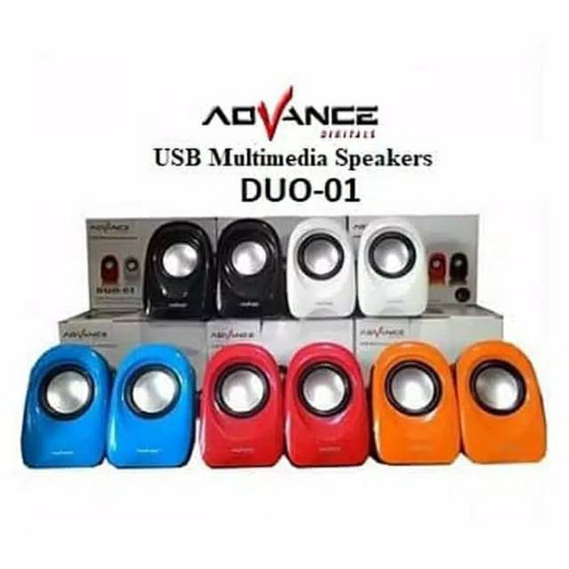 SPEAKER ADVAN DUO 01 SPIKER ADVANCE LEPTOP / PC MINI CANCEL MULTIMEDIA