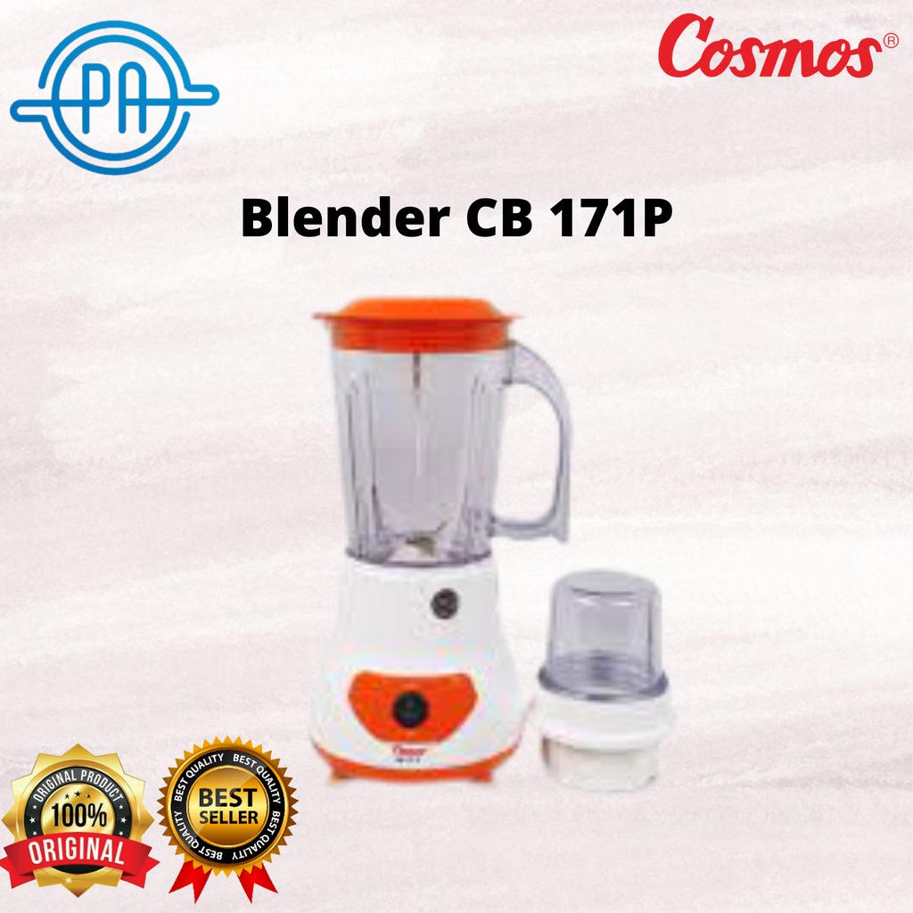 Blender Plastik Cosmos CB-171 P / CB171P / CB 171 P Kapasitas 1 Liter