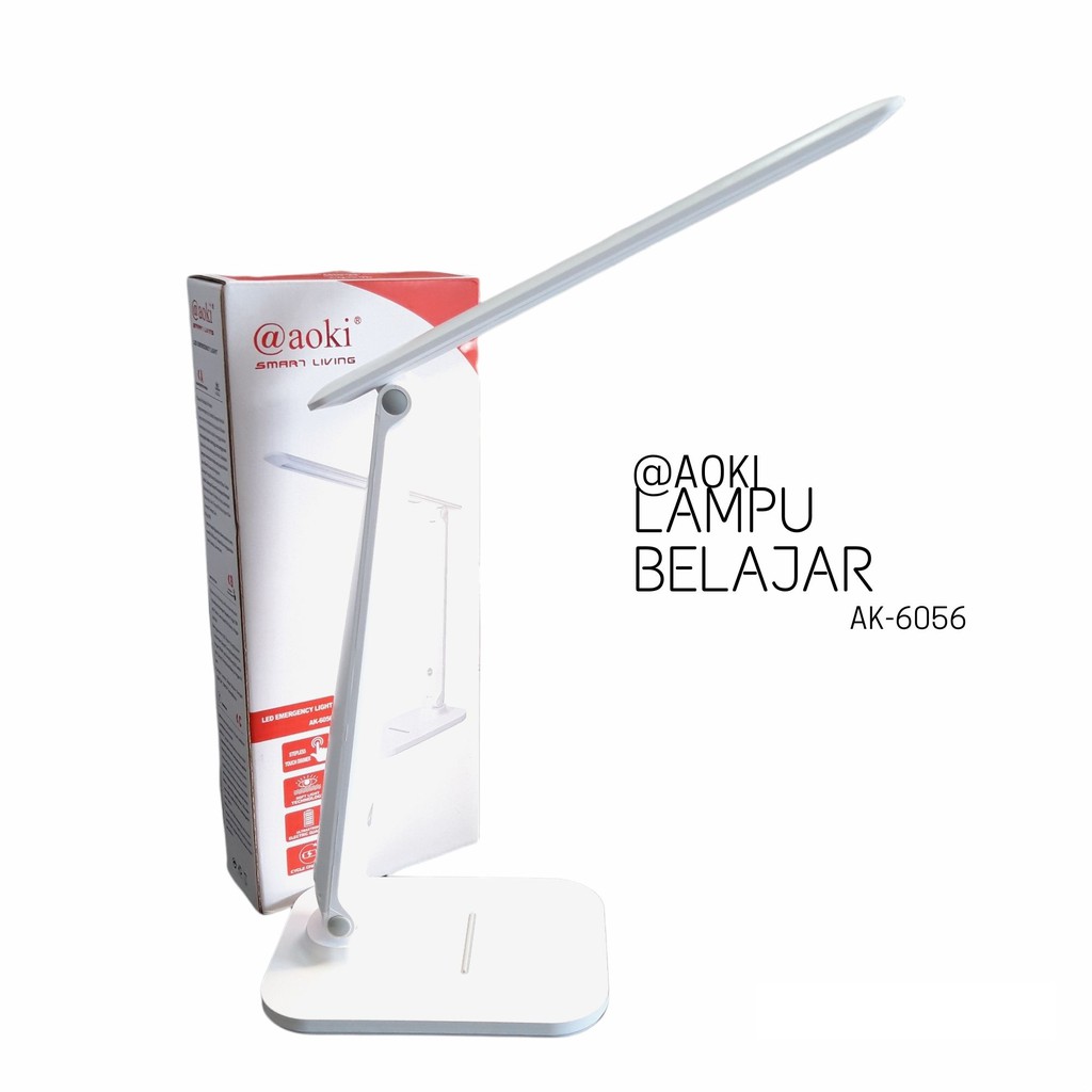 Aoki Lampu Belajar AK6056 Aoki Lampu belajar 3 Warna