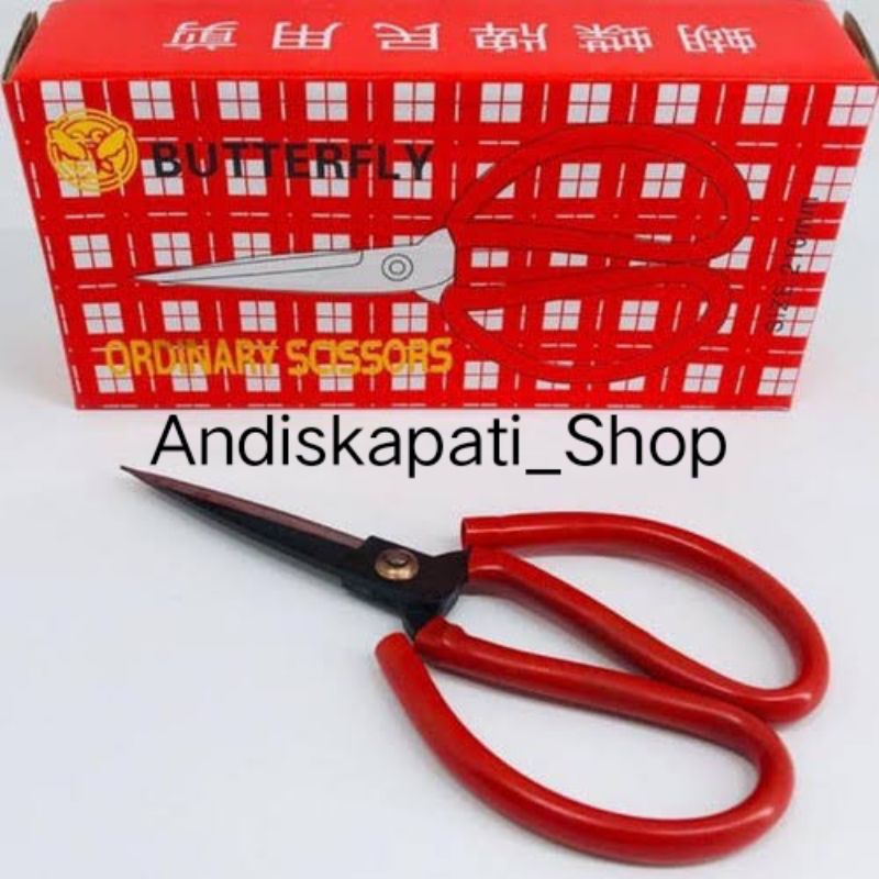 

Gunting Kodok Merah Butterfly