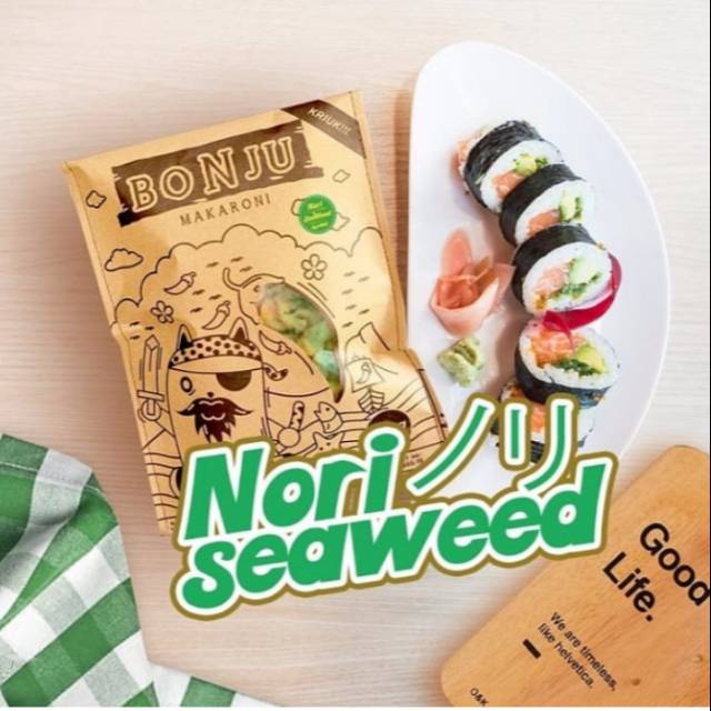 

Makaroni BONJU rasa Nori seaweed