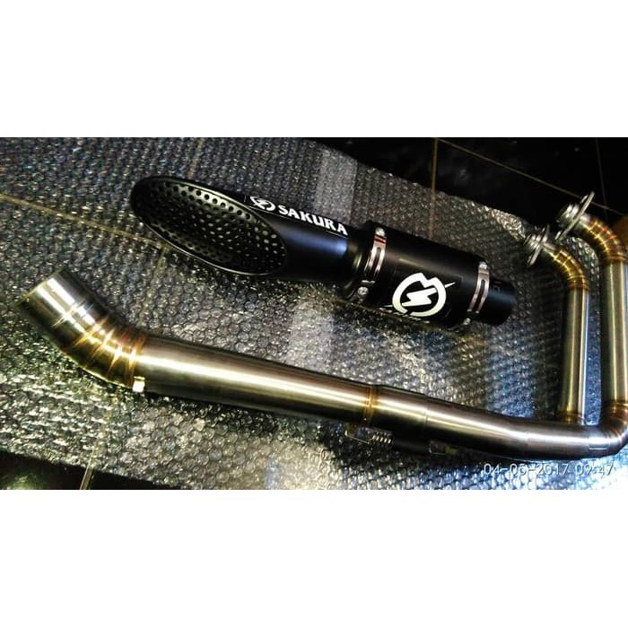 Knalpot racing Underbelly fullsystem Yamaha R25